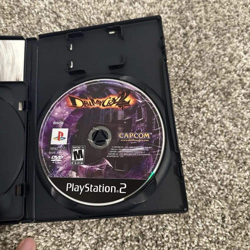 Devil May Cry + Devil May Cry 2 - PS2 CIB Great Condition